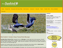 Tablet Screenshot of hotelsunbird.com